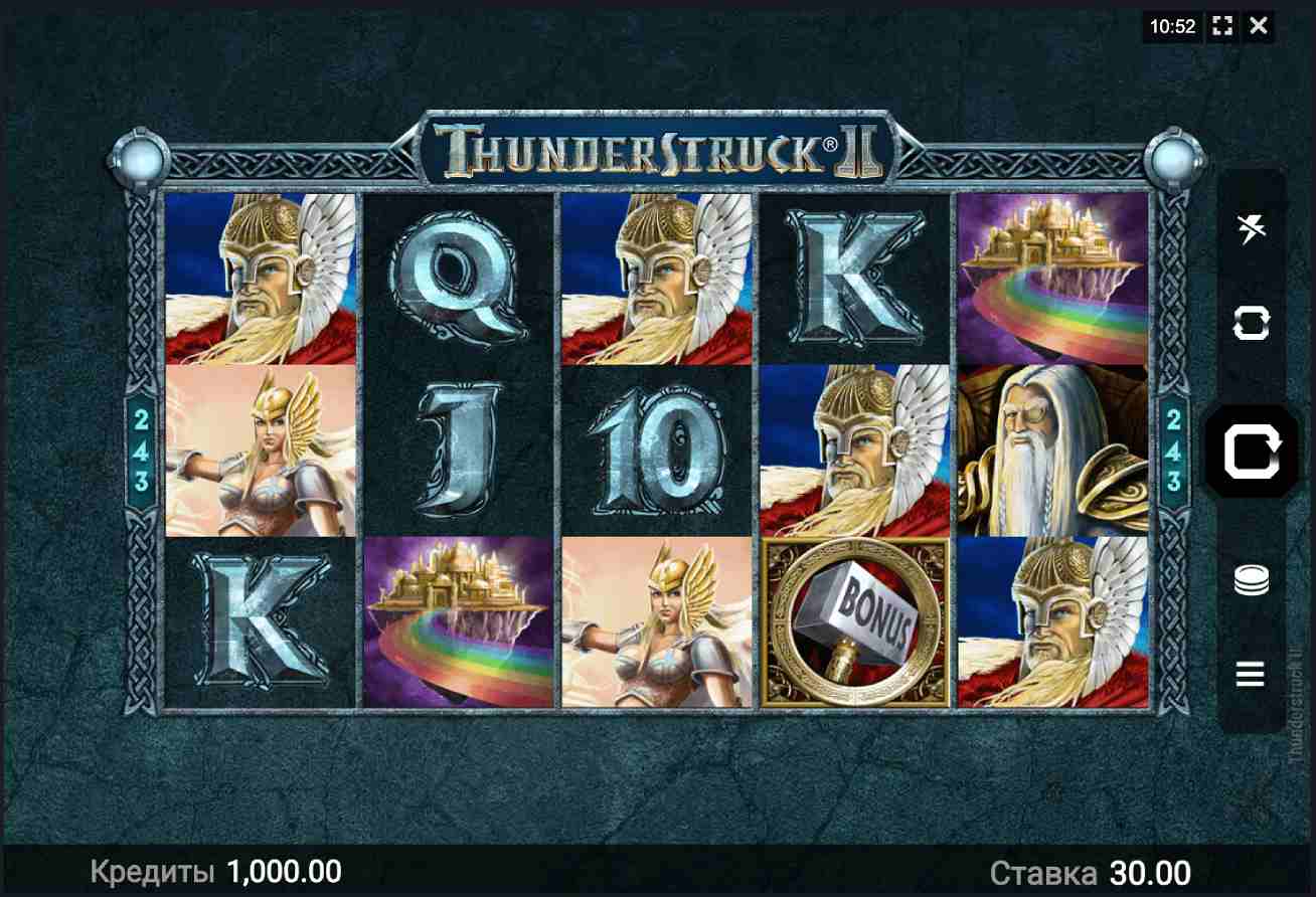 Геймплей Thunderstruck 2